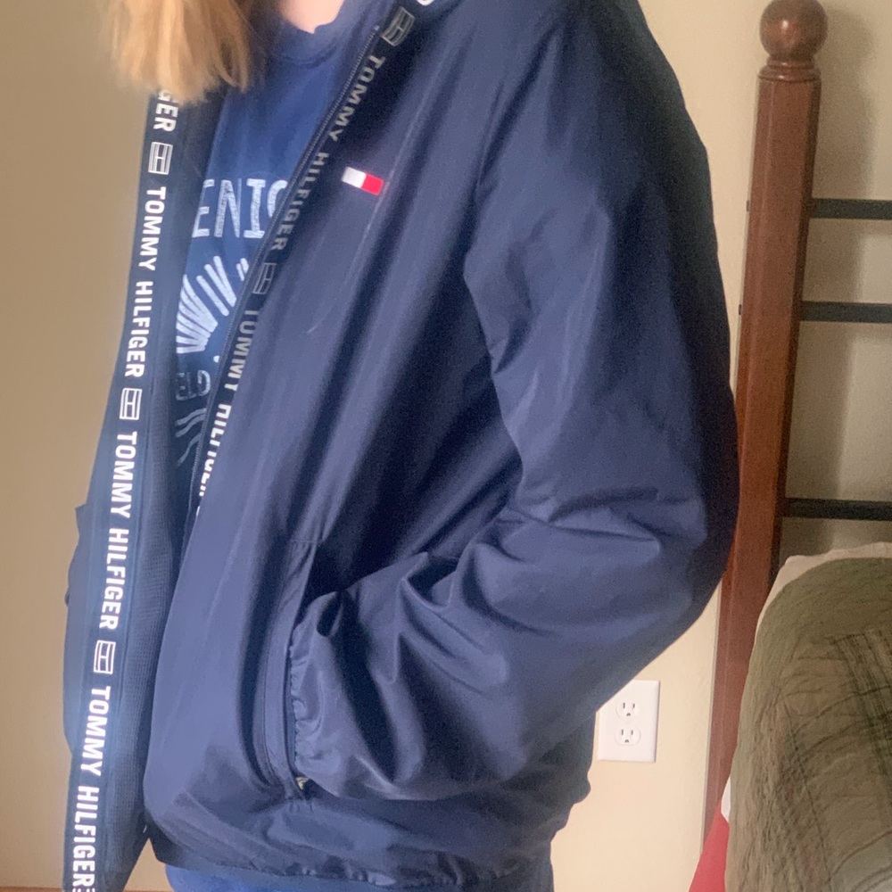 Tommy Hilfiger navy blue jacket